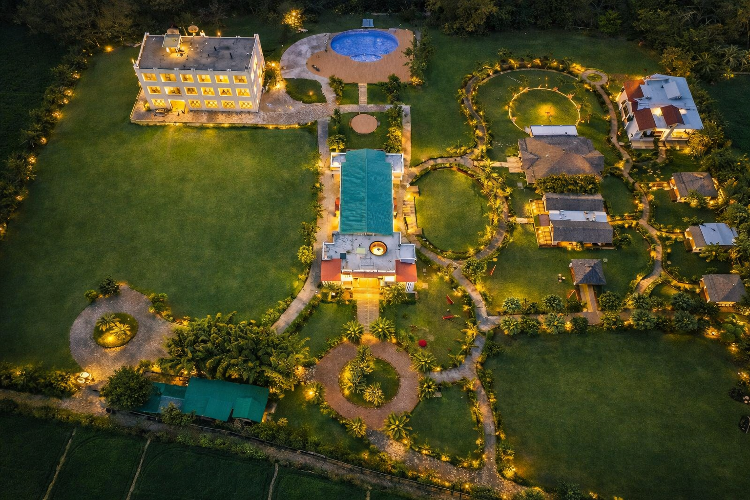 Honeymoon resort near Nainital romantic jungle cottage